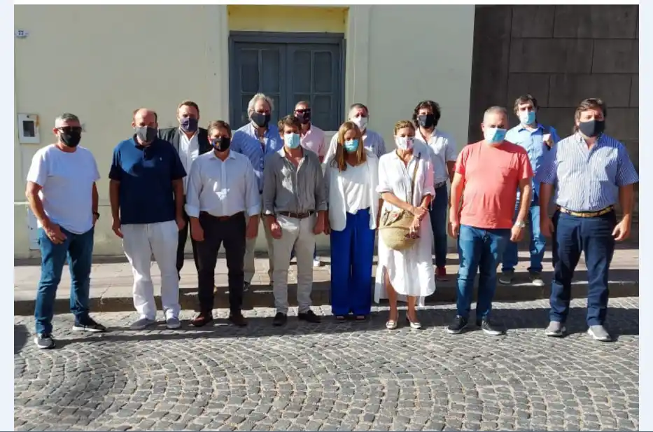 Marcelo Meda se reunió con el secretario general nacional del Pro