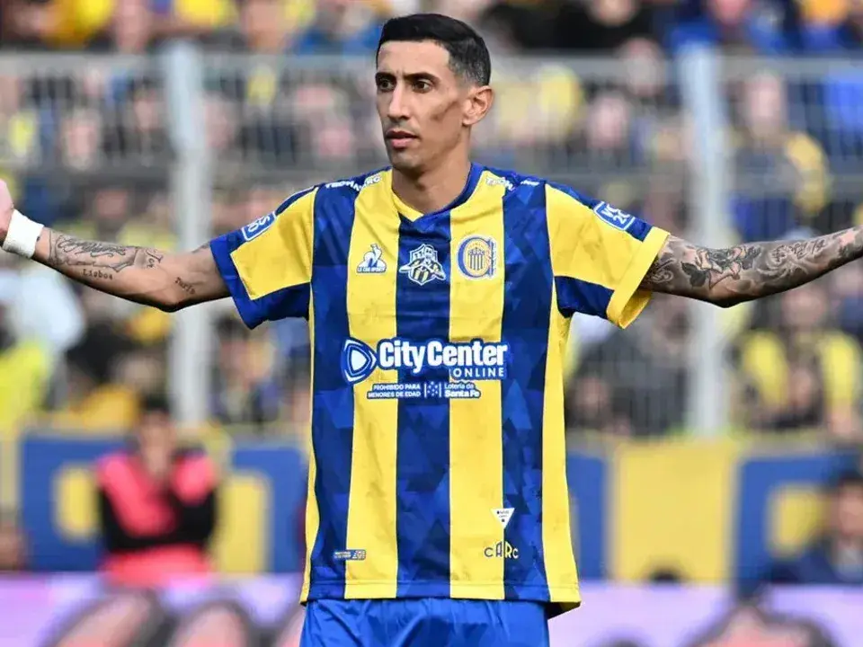 Di María y un fuerte descargo en redes defendiendo la clasificación de Rosario Central a semifinales del Apertura de la LPF. Foto: R,Central