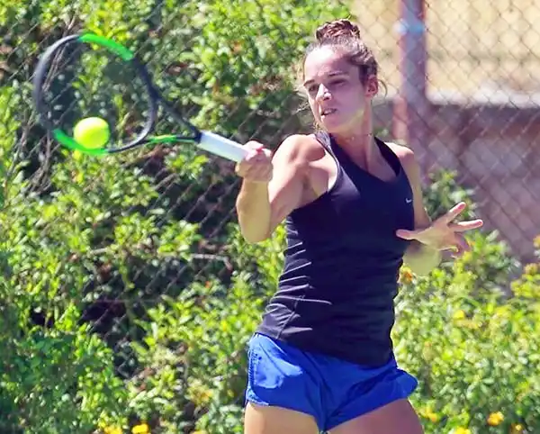 Ganga, subcampeona en dobles