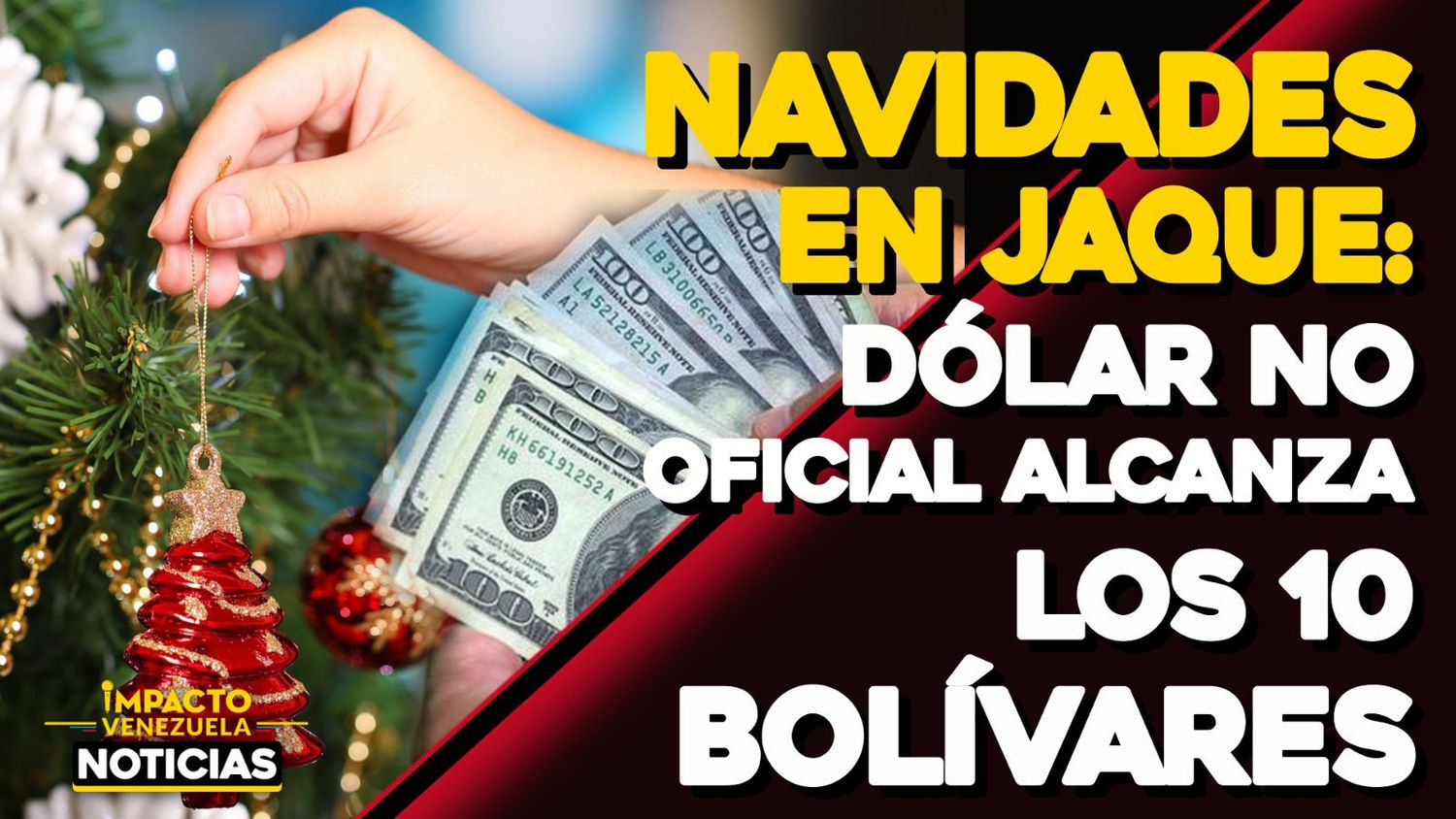 ¡INDETENIBLE! Dólar paralelo llega a Bs 10 – VIDEO IMPACTO VENEZUELA