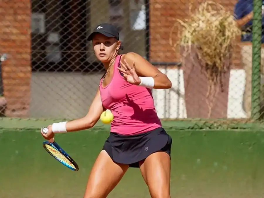 Larraya Guidi, ante otro desafío en la gira junior.
