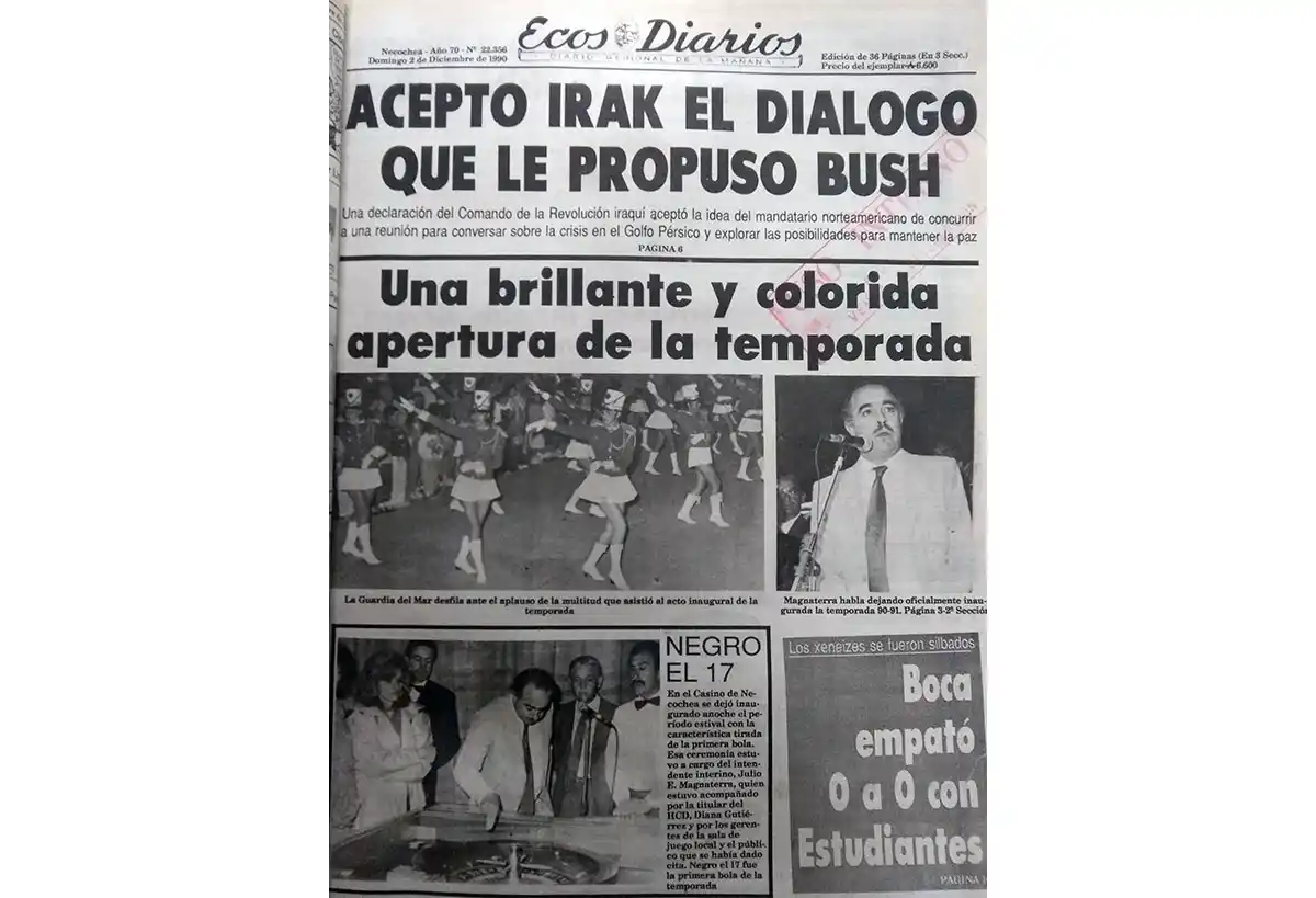 Domingo 2 de diciembre de 1990