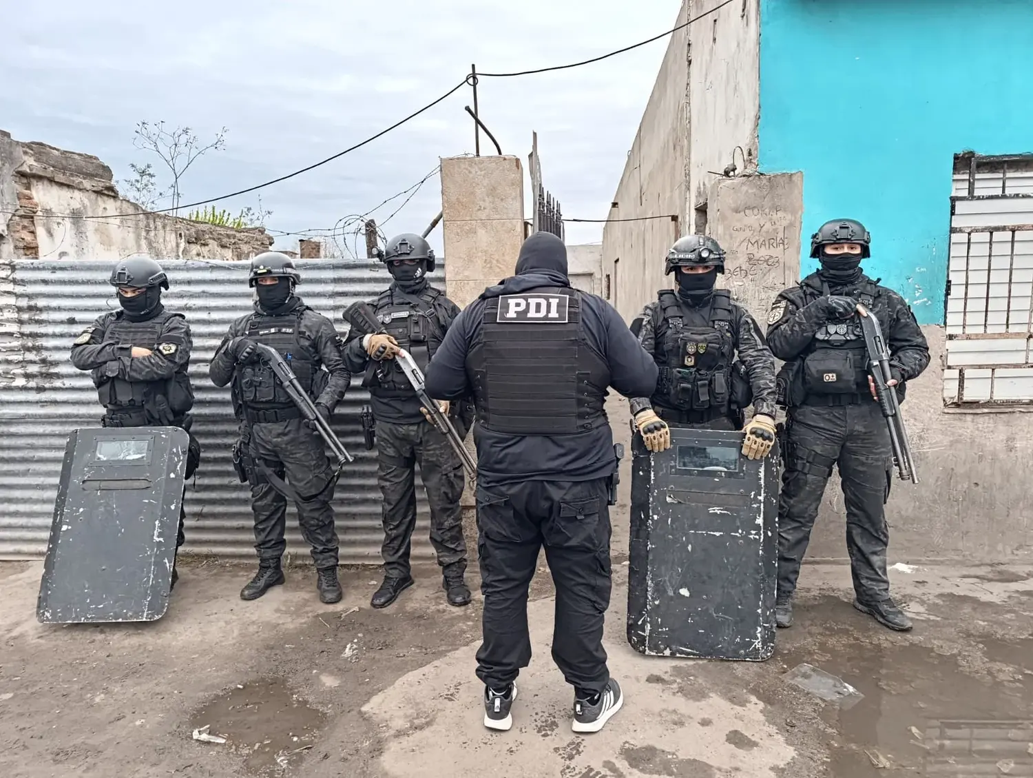 Seis allanamientos y un detenido por un robo a mano armada en Frontera