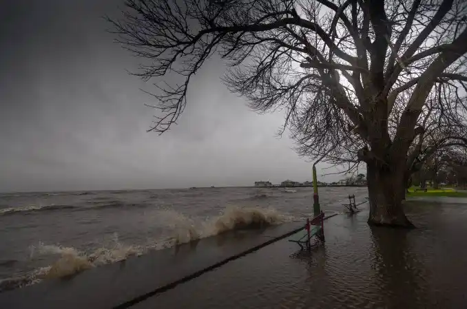 Continúa vigente el alerta meteorológico para el extremo sur de la Provincia