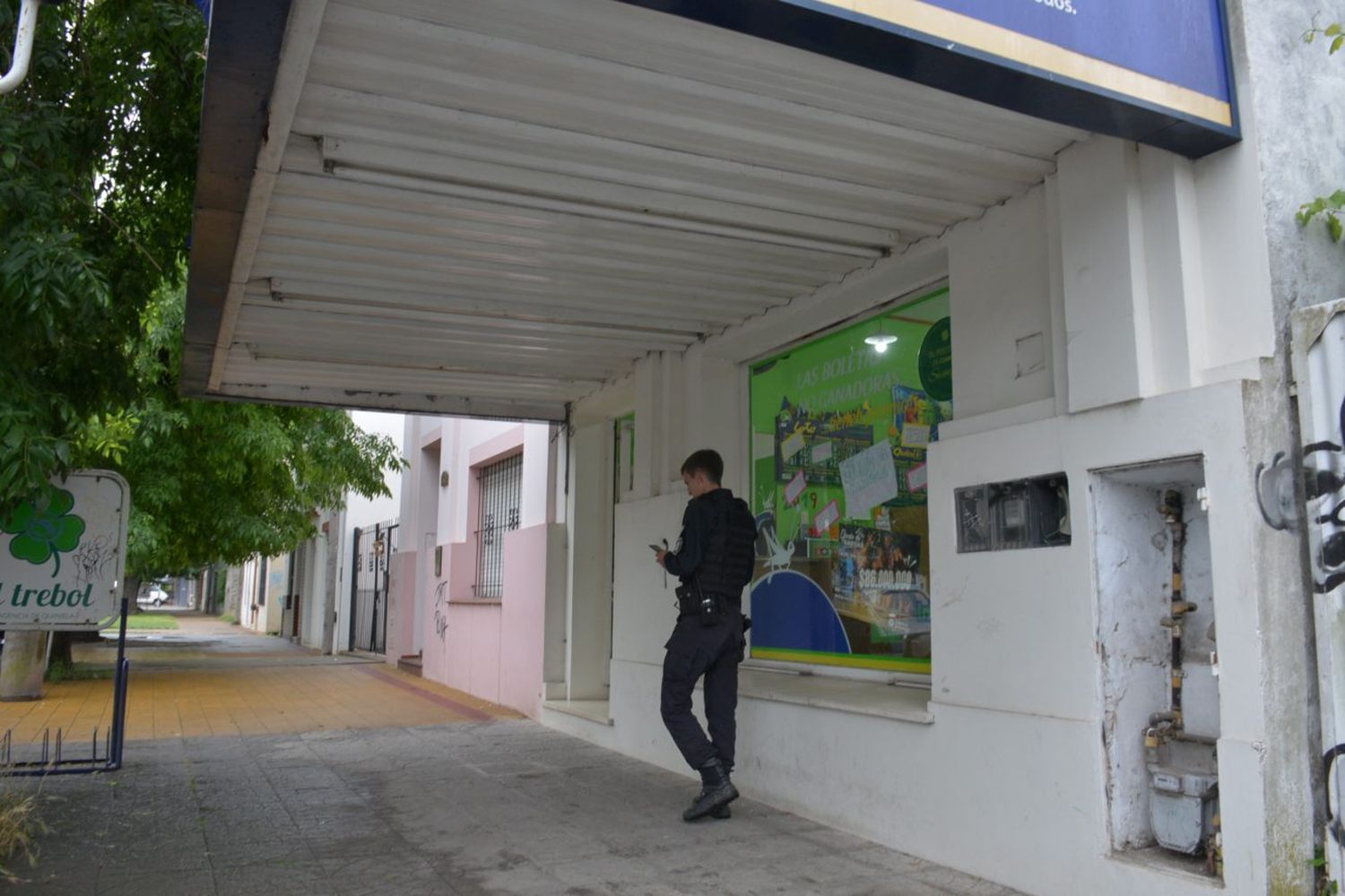 Asaltaron una agencia de quinielas