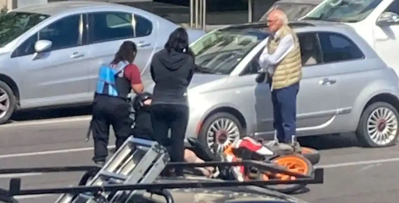 El ex técnico de Boca, Carlos Bianchi atropelló a un motociclista