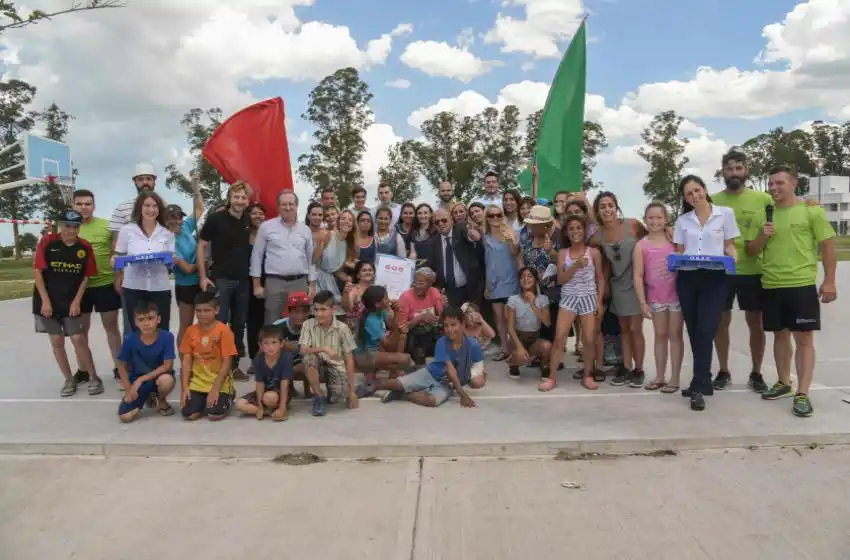 Presentaron las obras de hábitat en el barrio Belisario Roldán