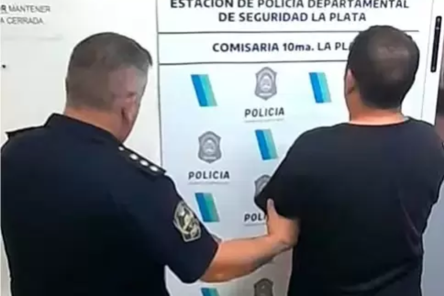 Fue detenido y liberado a las pocas horas.