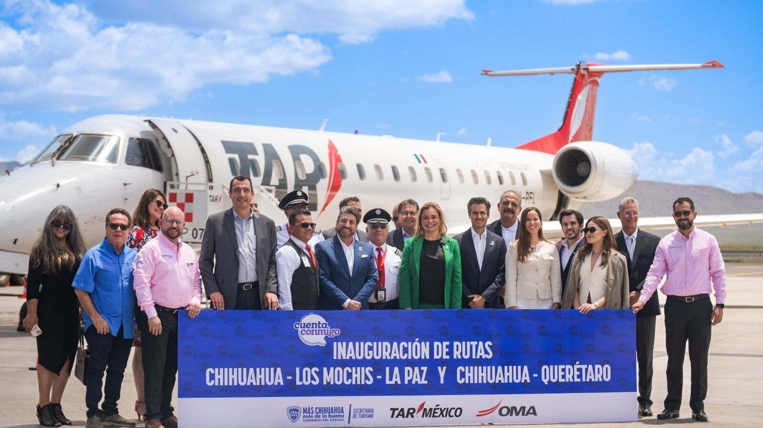 TAR Aerolíneas impulsa la conectividad de Aeropuerto de Chihuahua con el lanzamiento de nuevas rutas