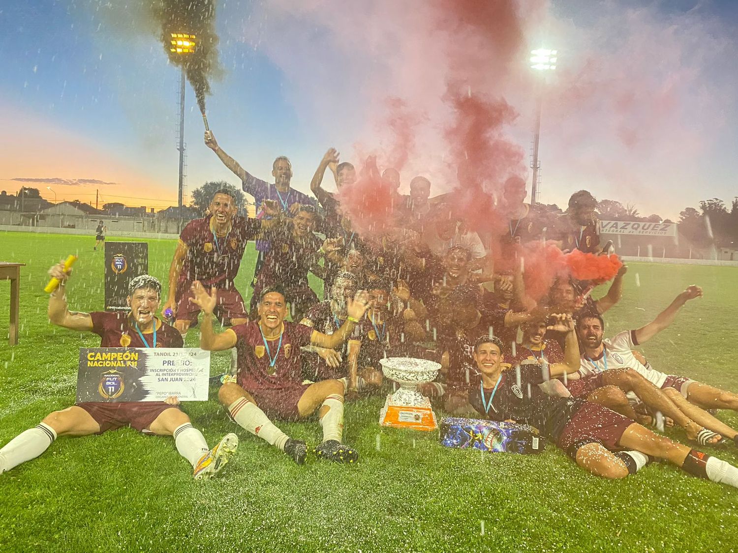 Ubita se consagró campeón de la Copa de Oro.