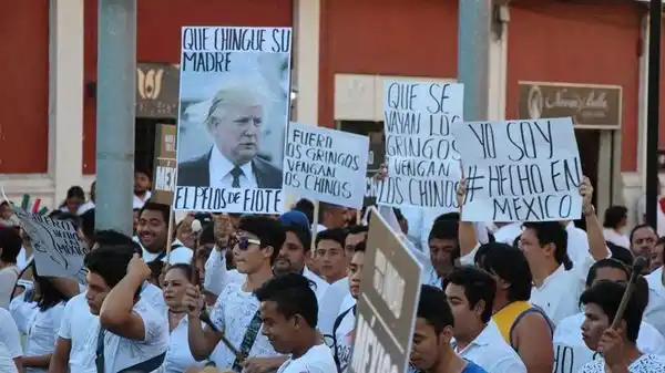 Rebrote nacionalista en México por Trump