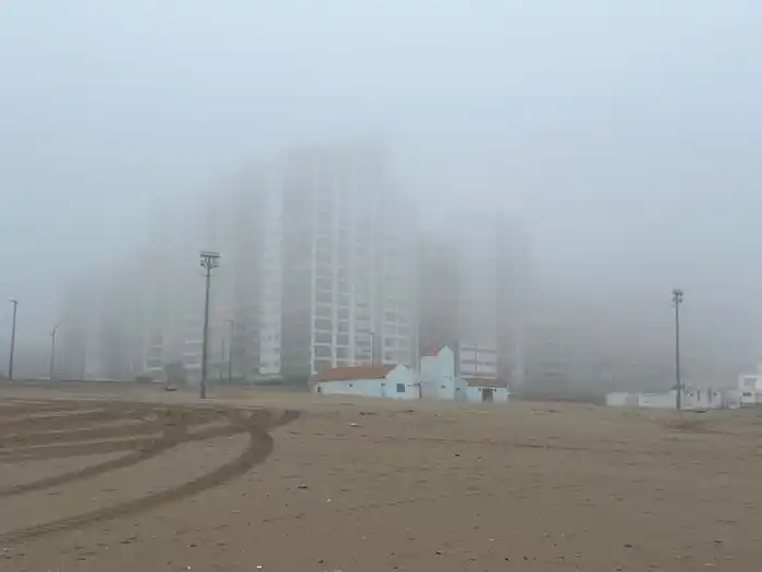 niebla en necochea
