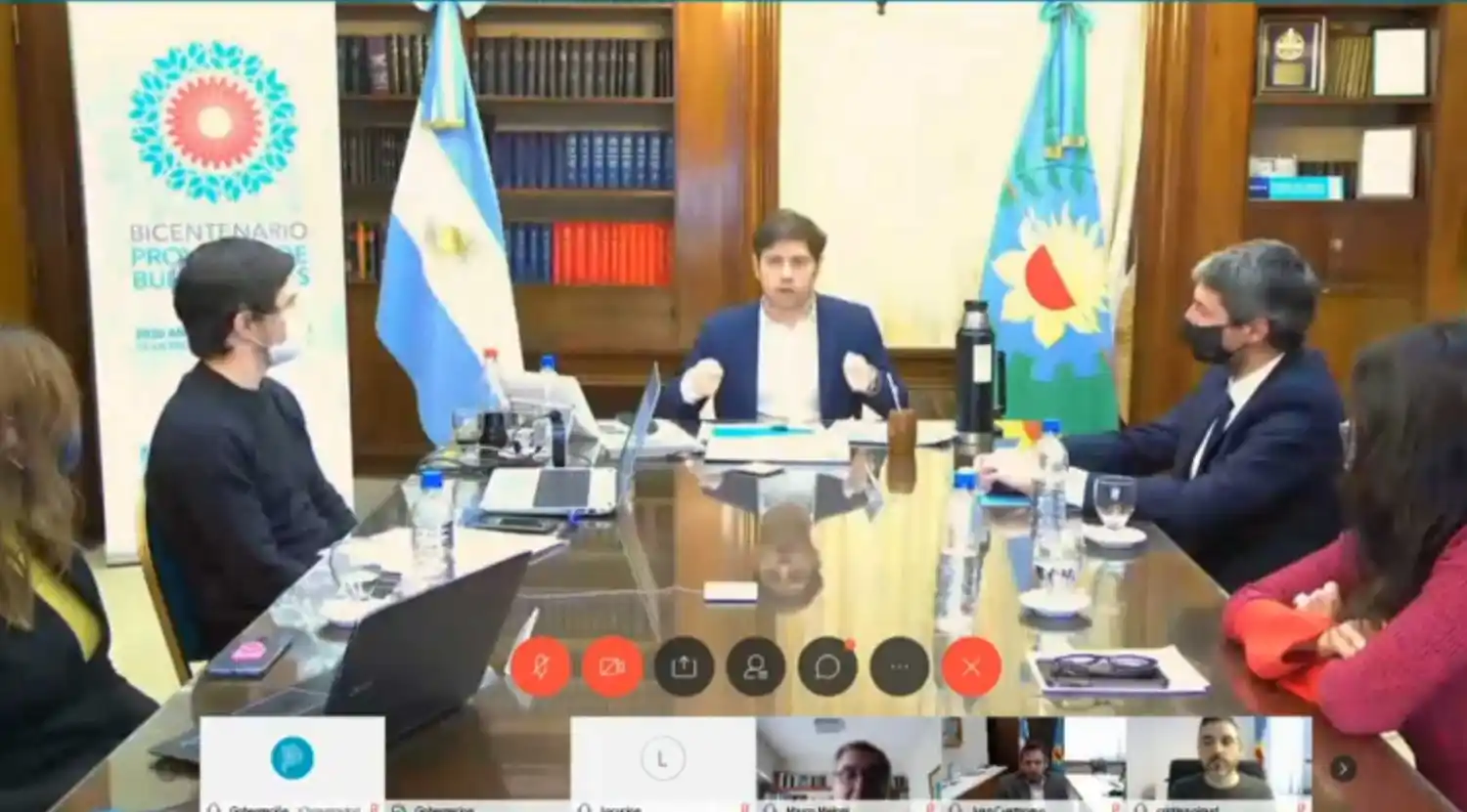 Kicillof presentó una batería de medidas para los sectores productivos bonaerenses