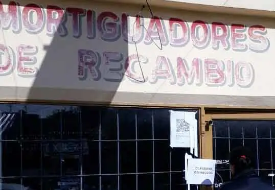 Controles en talleres mecánicos por el robo de autopartes