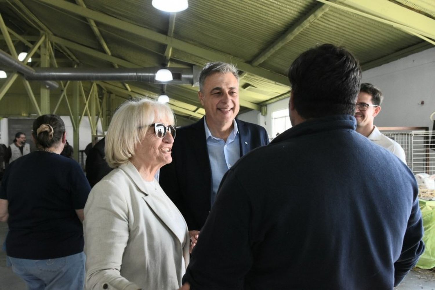 Castellano y Norma Bessone en el Galpón de Toros