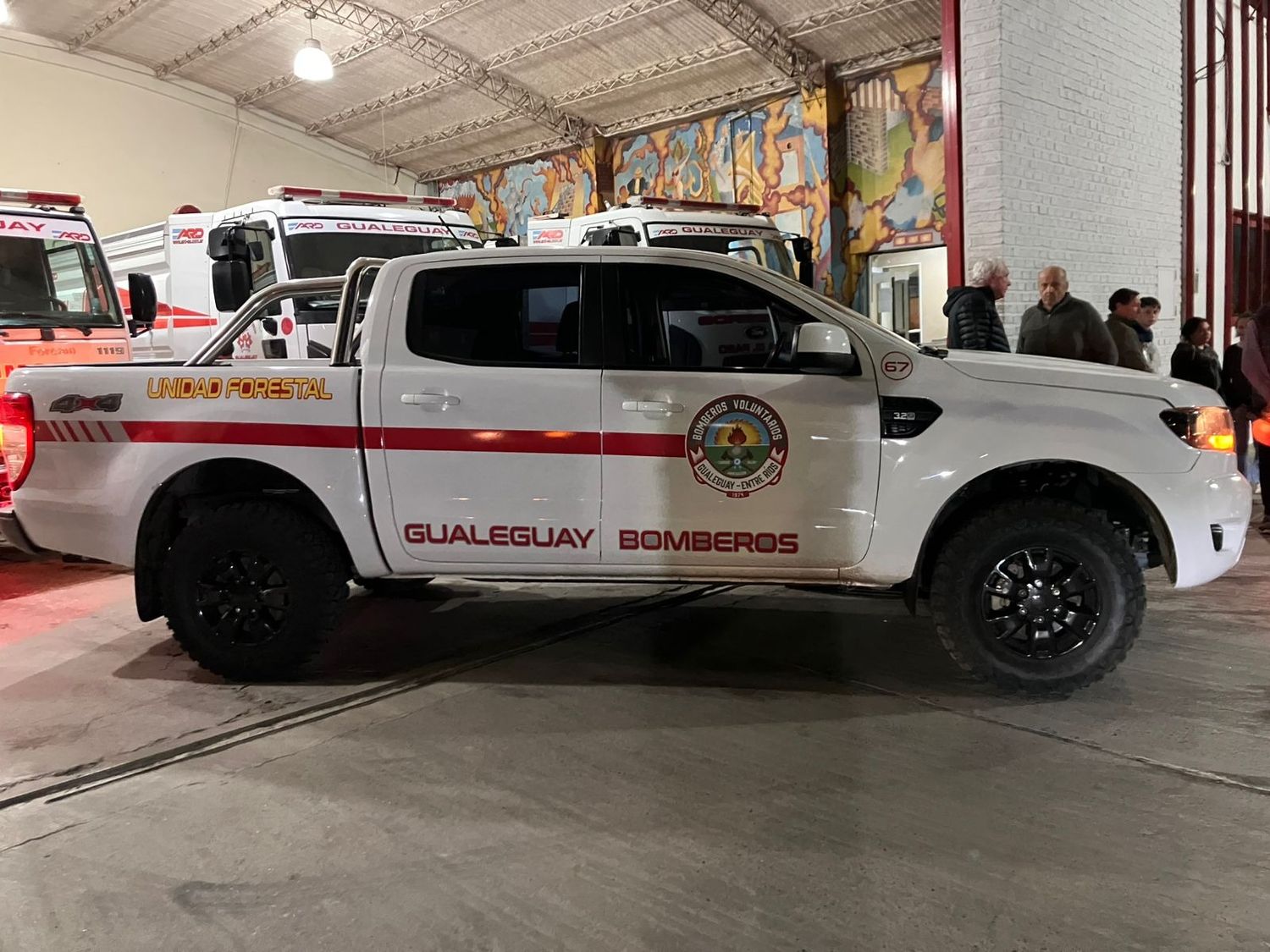 Bomberos Voluntarios incorporó un nuevo vehículo para emergencias rurales