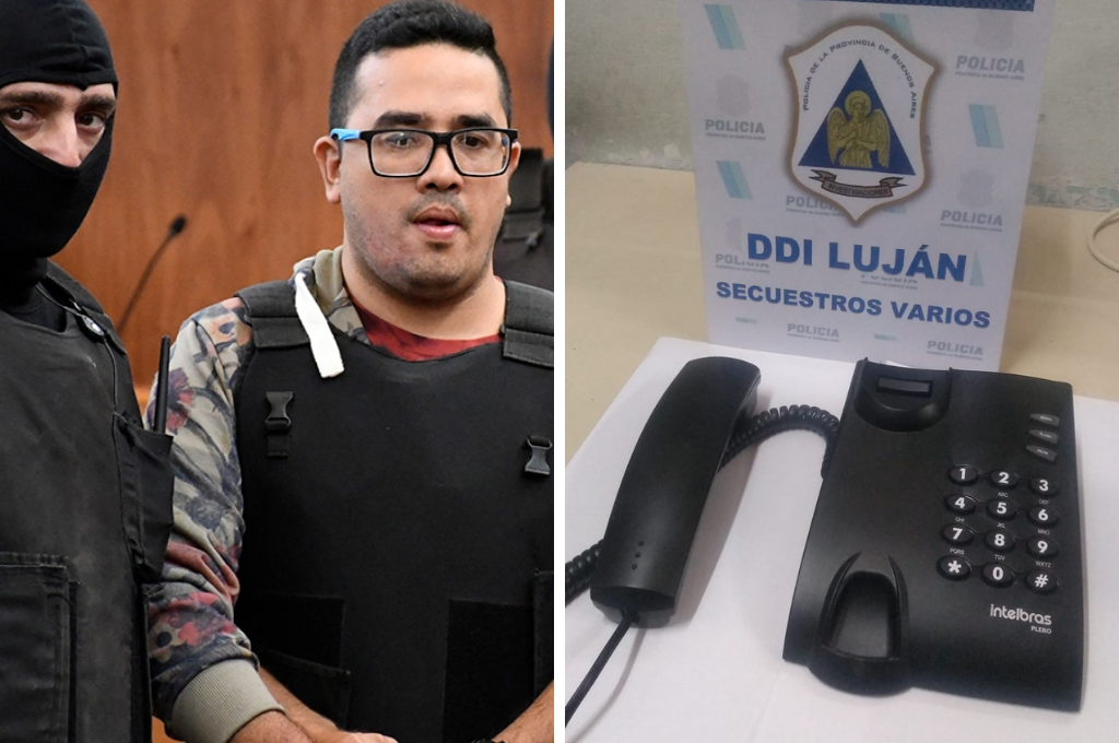 Increíble: en la celda de “Guille” Cantero había un teléfono fijo