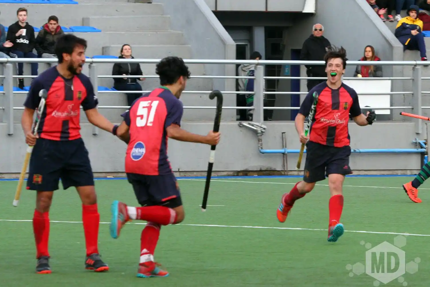 Intenso y entretenido empate de MDQ 06 HC con San Fernando