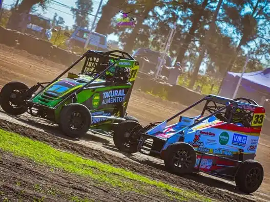 Se corre la tercera de los play offs de los Midgets del Litoral. Foto: Asociación Midgets del Litoral