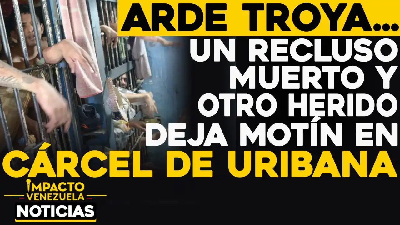 ¡Manda el hampa! En cárcel de Barquisimeto