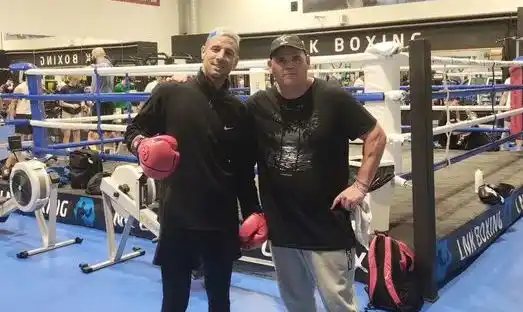 Lucas Bastida y Ángel Ordas en Letonia.