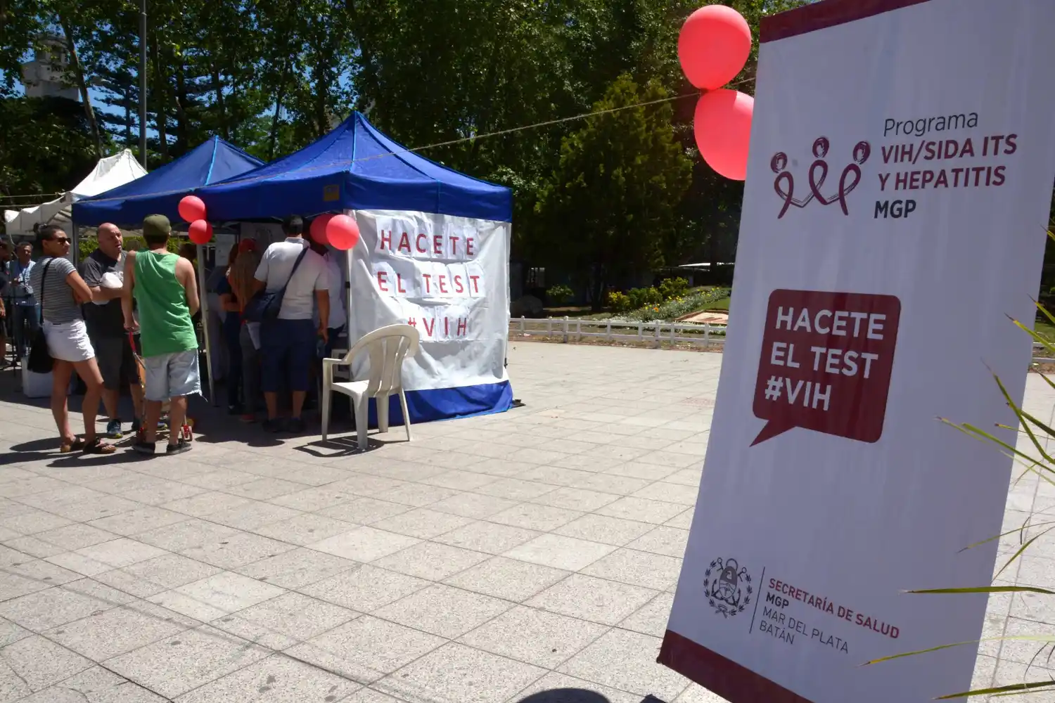 Realizaron una jornada de concientización y promoción sobre el VIH