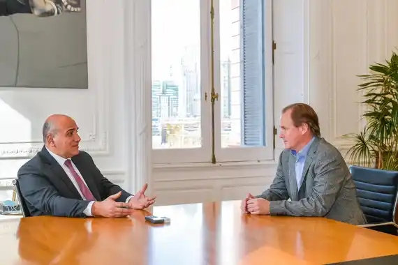 Bordet se reúne con Manzur en Buenos Aires