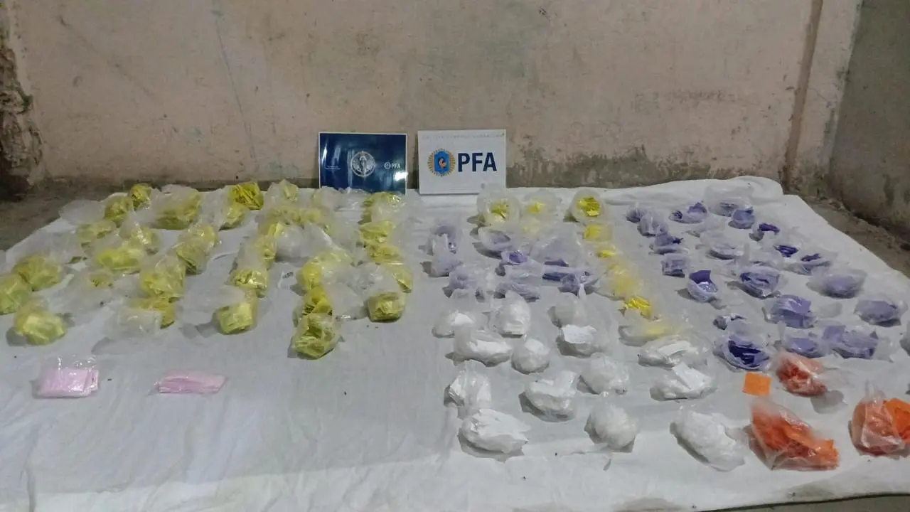 Desarticularon una banda narco relacionada al clan Villalba en provincia de Buenos Aires.