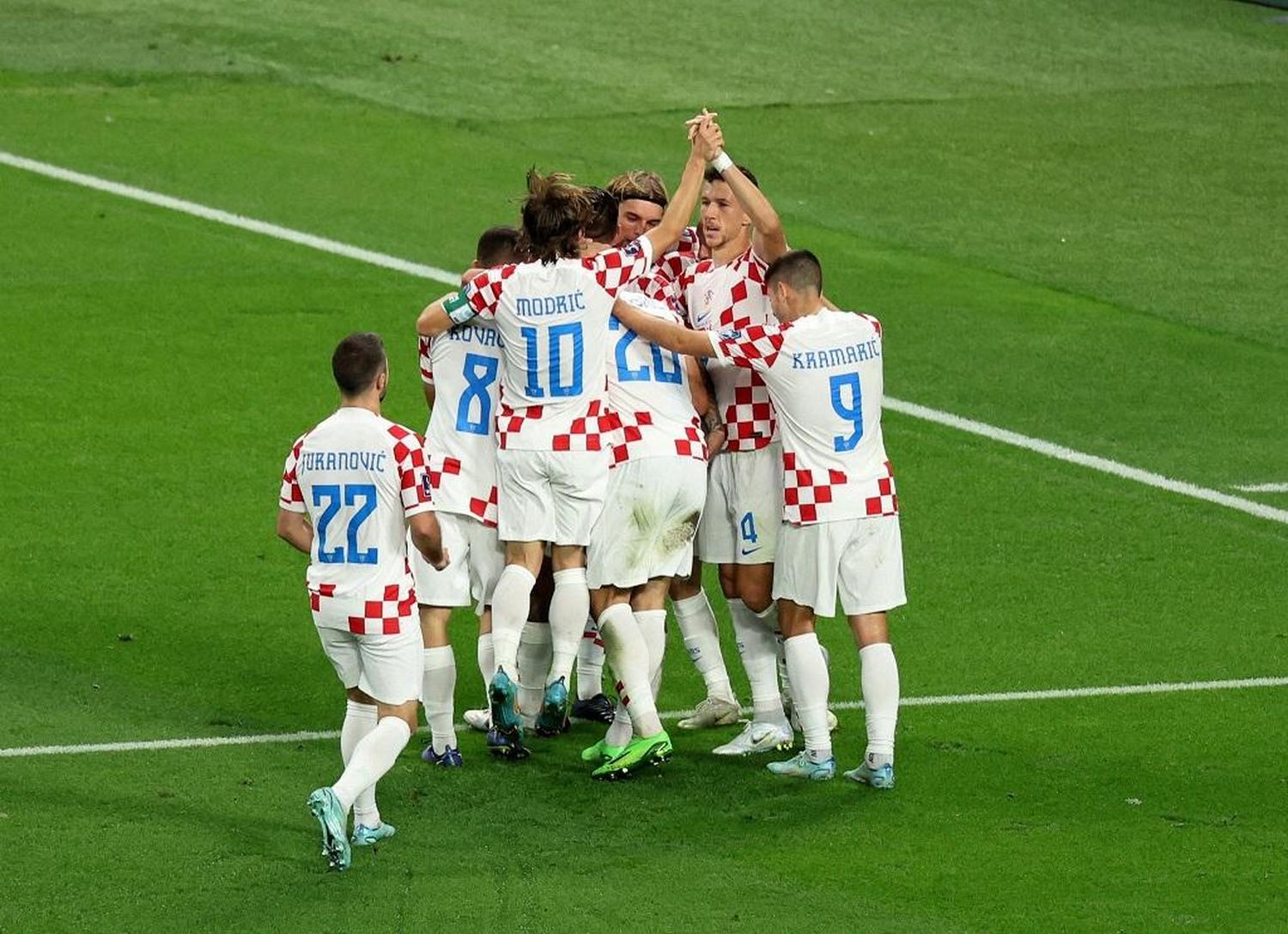 Con el empate en cero, Croacia eliminó a Bélgica y se metió en Octavos de final