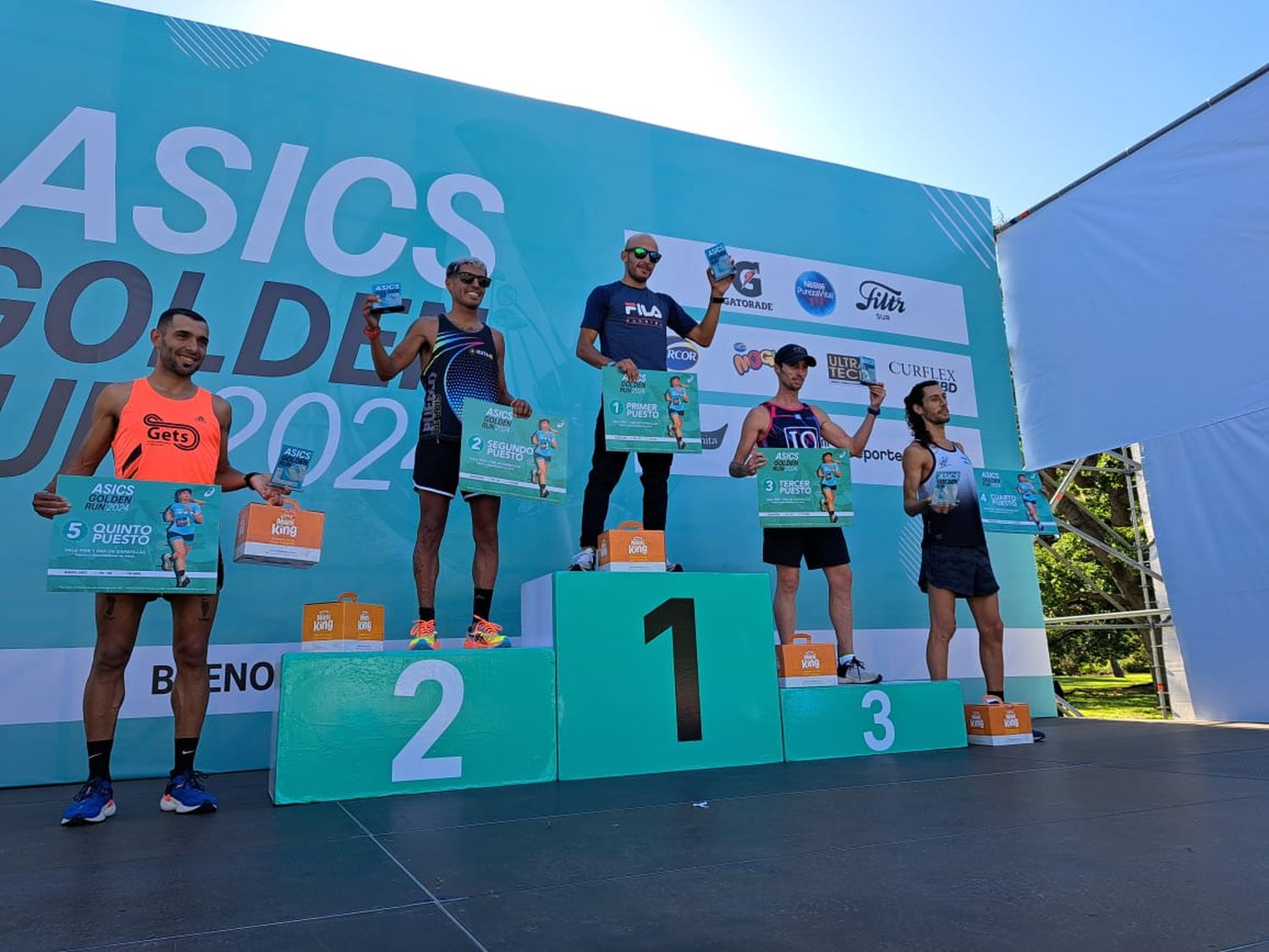 Martín Méndez ganó una media maratón en Buenos Aires