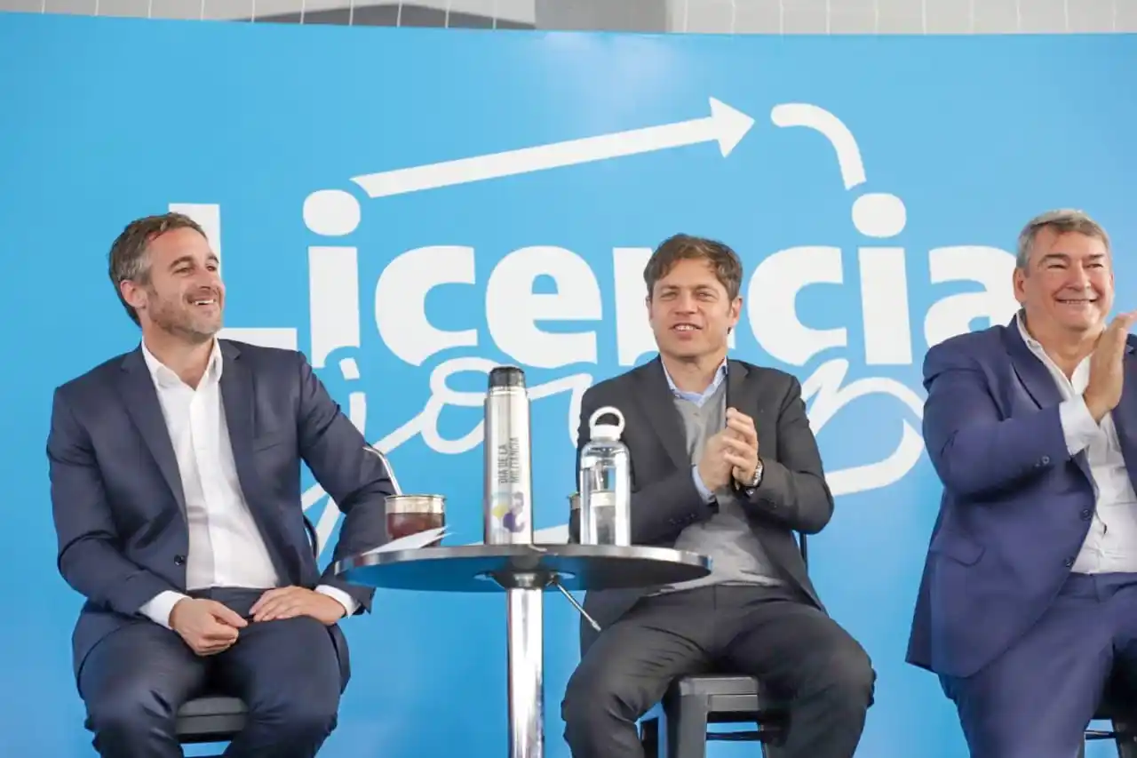 Primera licencia: Achával y Kicillof lanzaron en Pilar un programa de seguridad vial para los jóvenes