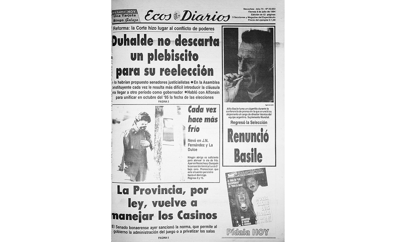 Viernes 8 de julio 1994