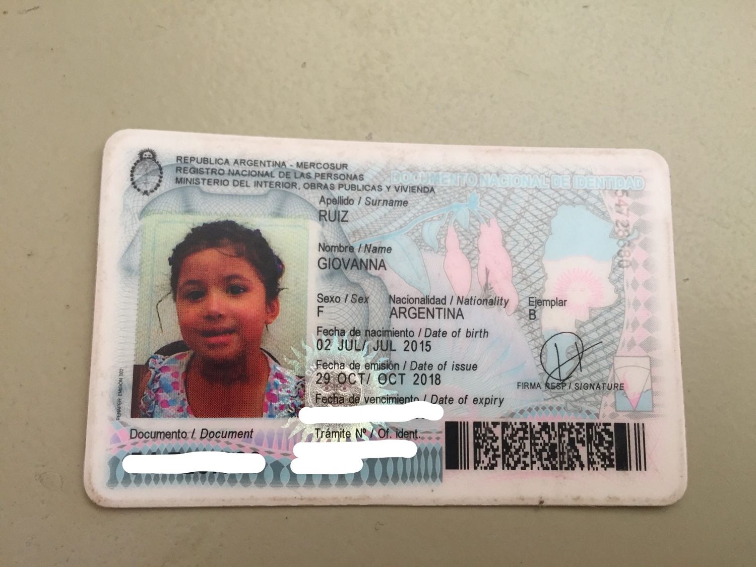 DNI encontrado