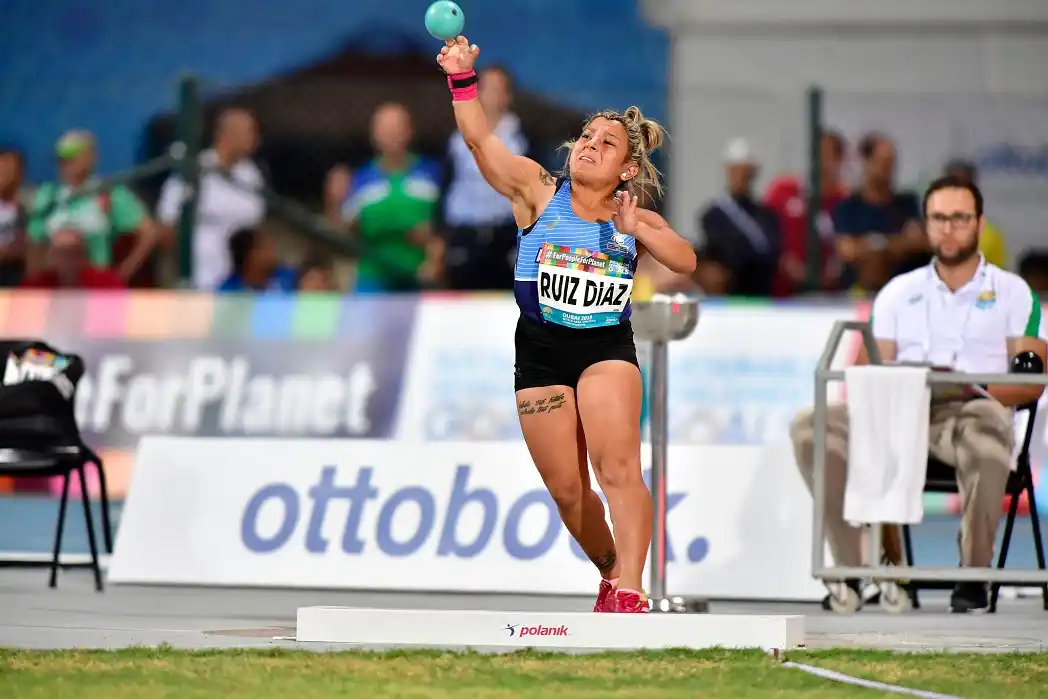 Antonella Ruiz Díaz hizo historia y fue medalla de plata en Lanzamiento de Bala