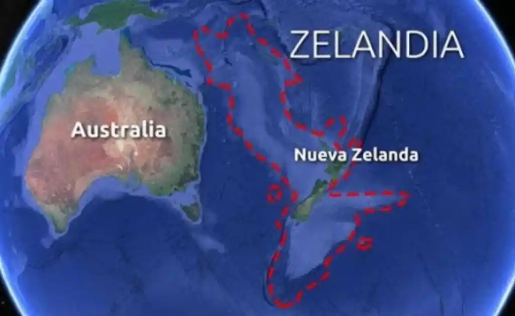 Cómo es el octavo continente hallado en el fondo del Pacífico