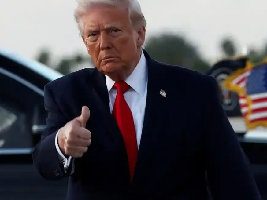 Trump anunció el bloqueo naval en el estrecho de Ormuz tras el fracaso de las negociaciones.Foto: Reuters