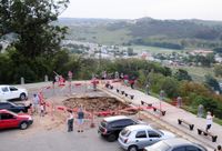 Ante la polémica, la comuna aseguró que la instalación del mástil en el Parque no afecta el patrimonio