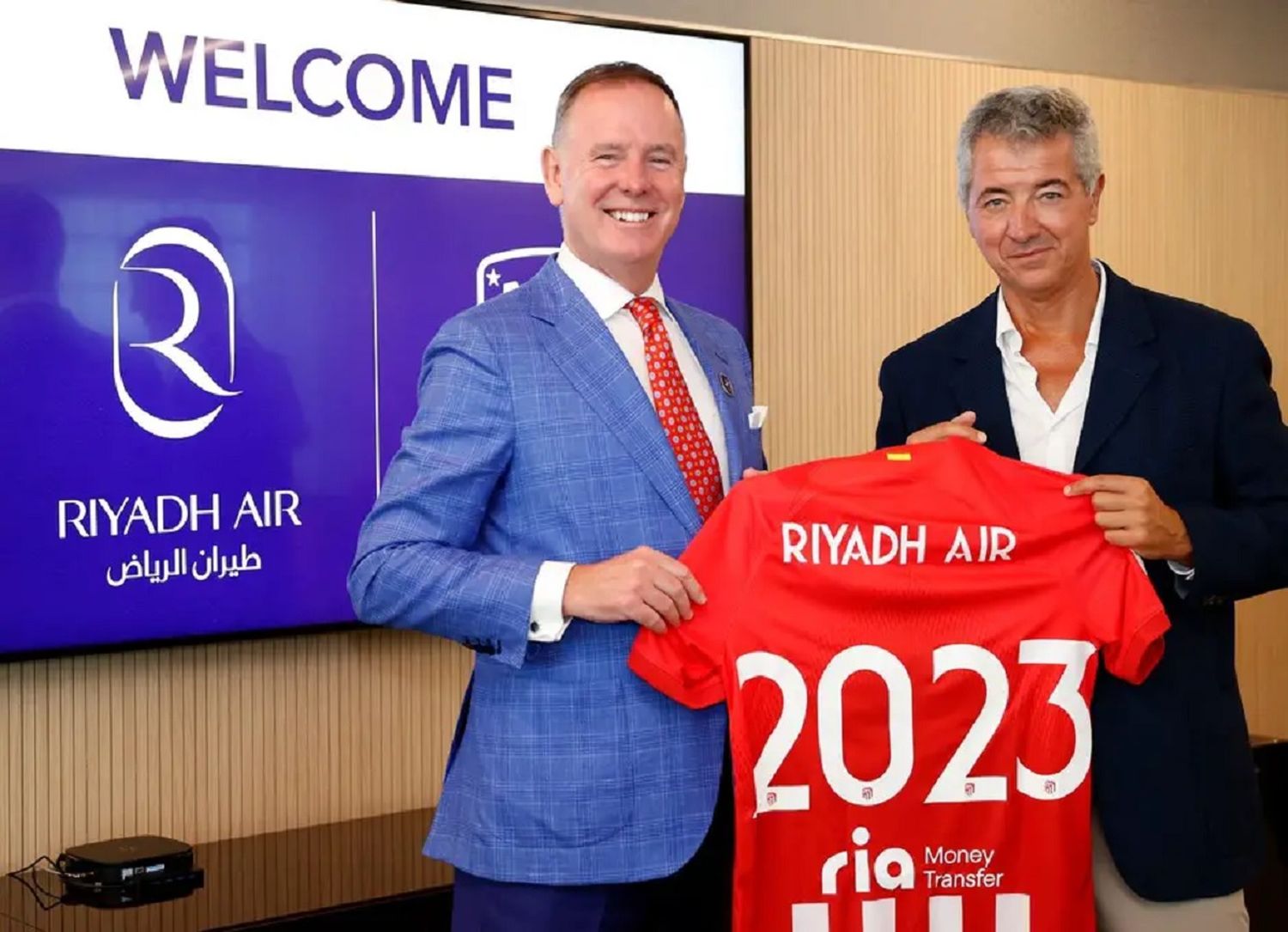 La nueva aerolínea saudita, Riyadh Air, sella acuerdo con el Atlético de Madrid