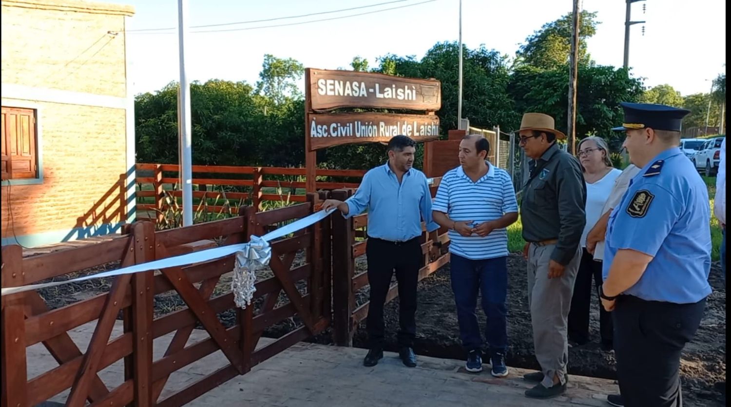 Se inauguró la Oficina del Senasa en Laishí que atenderá a pequeños y medianos productores y transportistas
