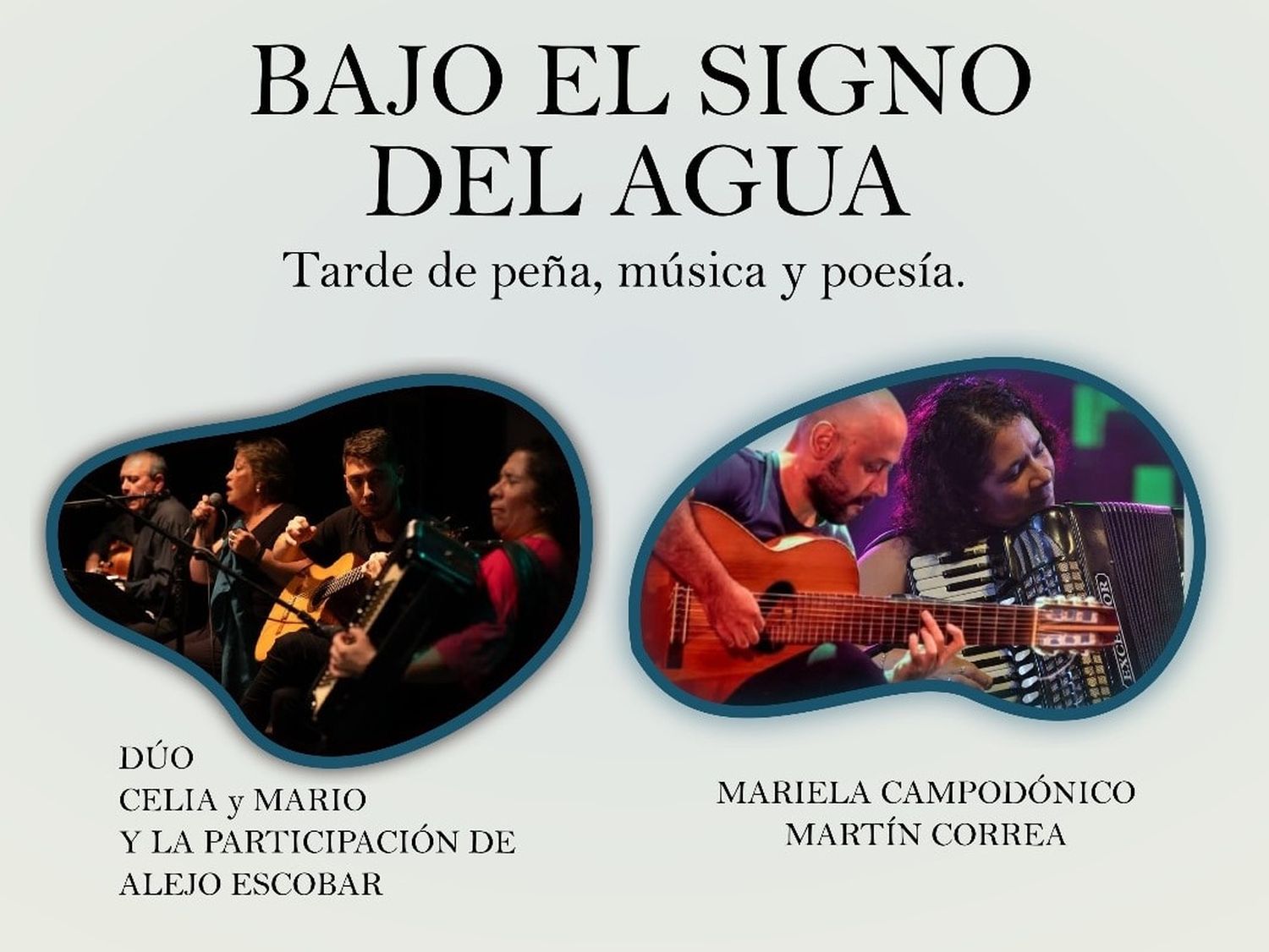 Bajo el signo del agua: música, poesía y encuentro en el Club Social Gualeguay