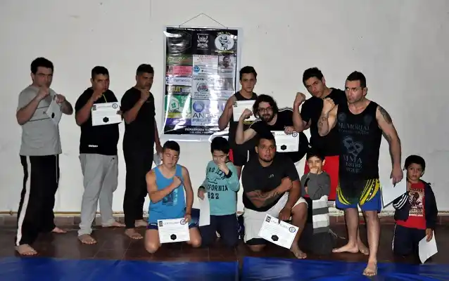 La primera filial argentina del “Nigue Team” de MMA se oficializó en Gualeguaychú