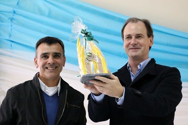Bordet, Bahillo y Piaggio, por primera vez se mostraron juntos tras el apoyo a la lista oficial