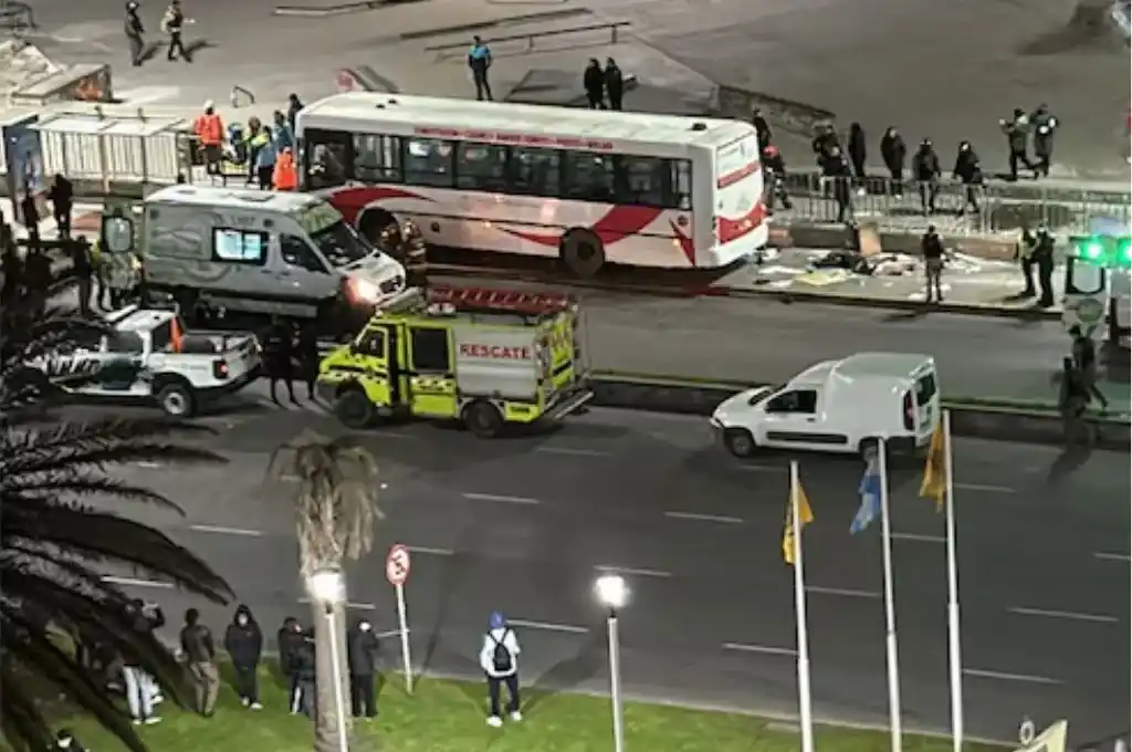 Colectivo despistó y atropelló a peatones