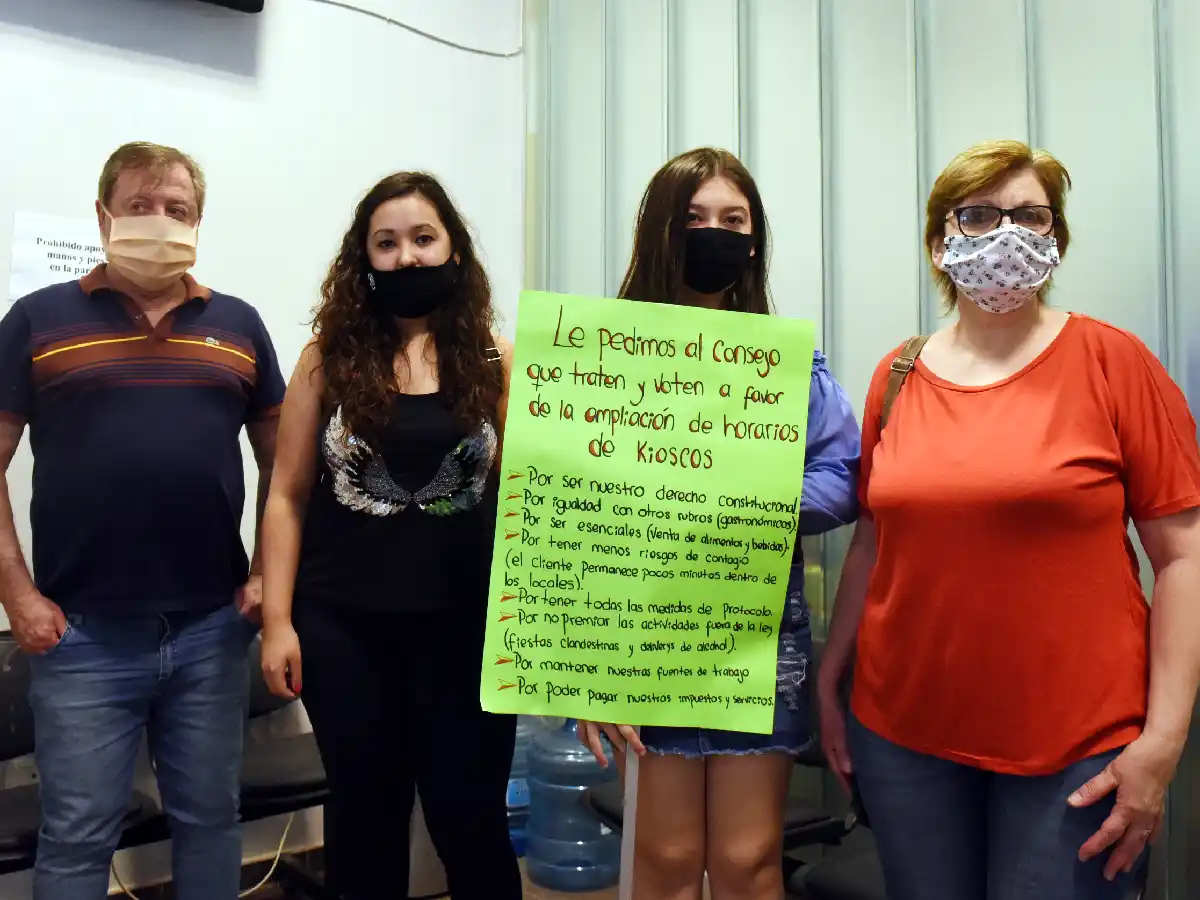 Kiosqueros volvieron a pedir liberar el horario de atención 