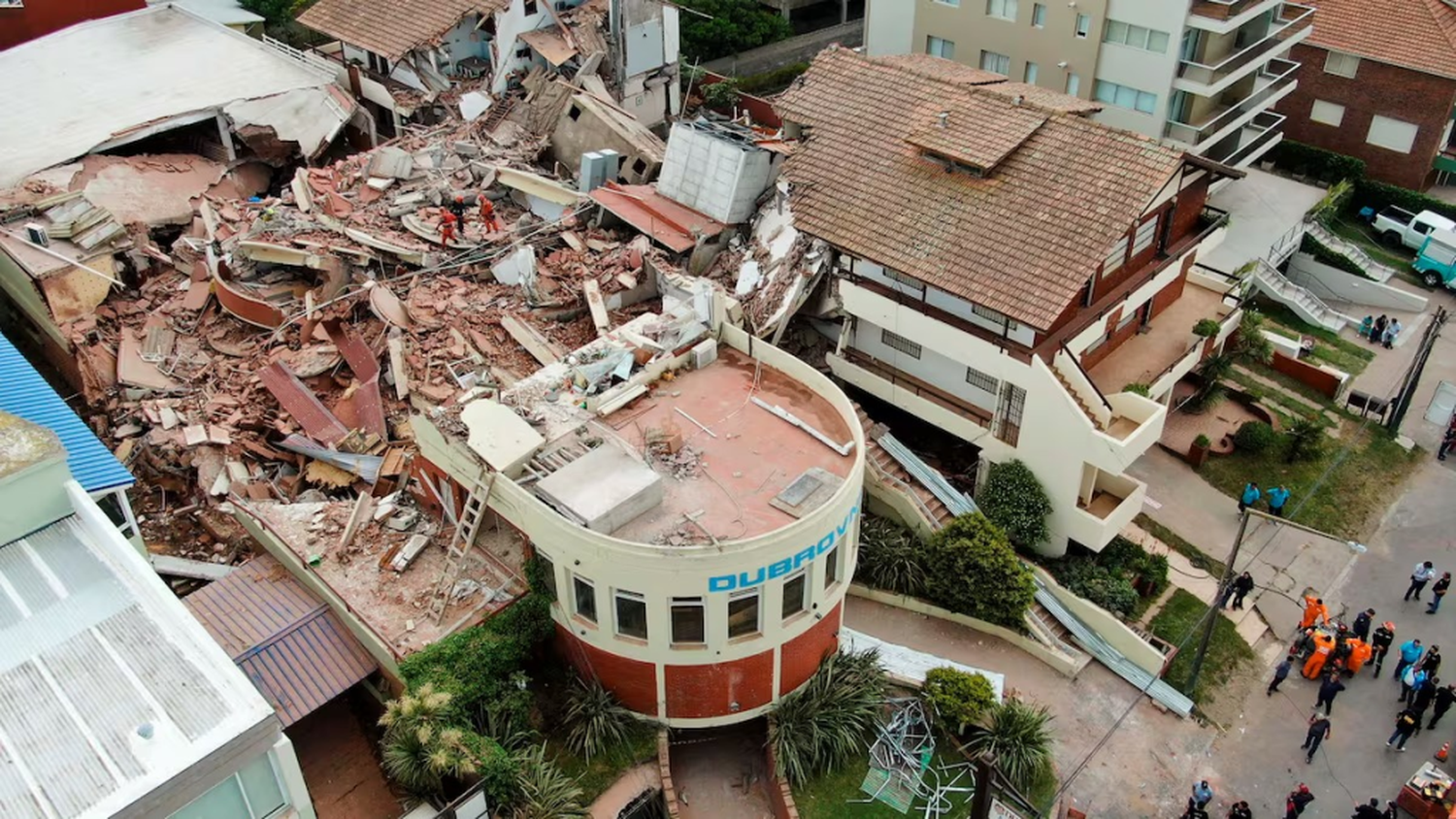 Provincia declaró la “emergencia” para Villa Gesell por el trágico derrumbe