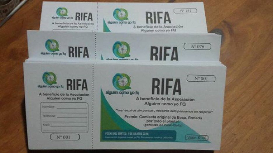 Rifa a beneficio de Alguien como Yo Fq