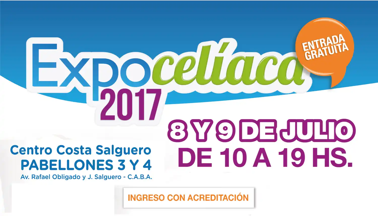 Comenzó la Expocelíaca 2017