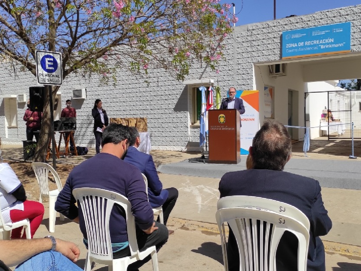 El Centro Asistencial de  Adicciones de Brinkmann, con nuevo edificio  
