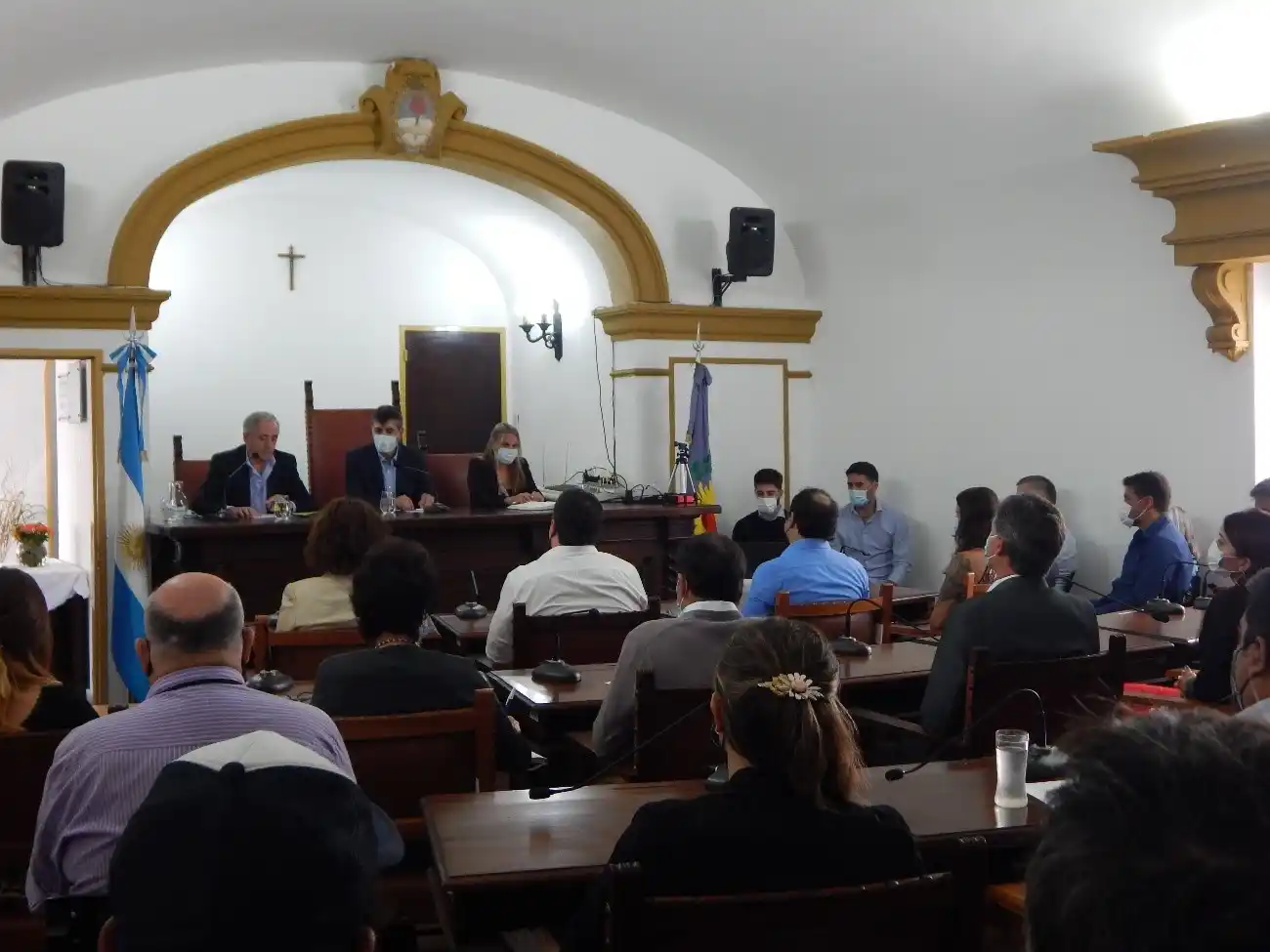 Ayer quedó inaugurada la 39º sesión ordinaria del Honorable Concejo Deliberante de Chascomús