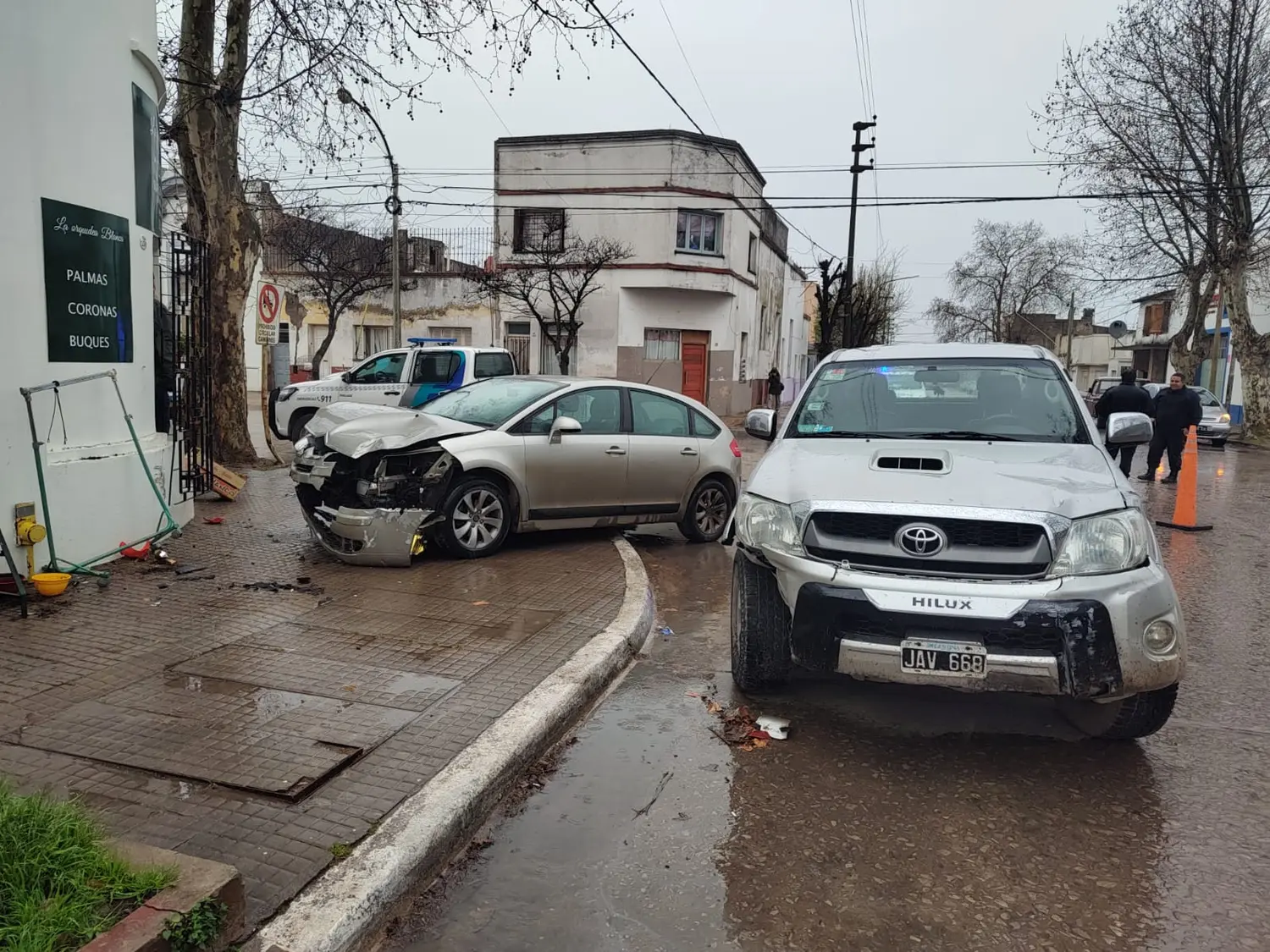 Dos conductoras heridas